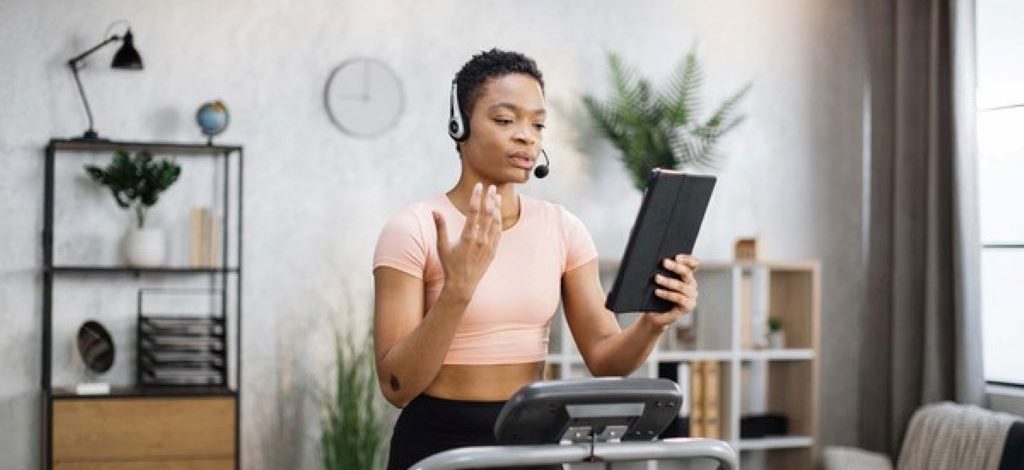 How can I stay in shape while working from home?