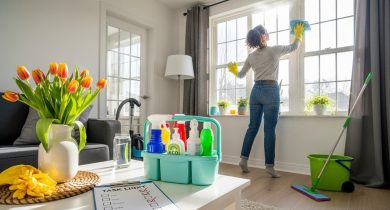 What should you throw away during spring cleaning